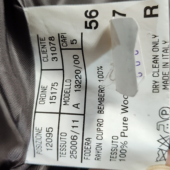 Wool Houndstooth Black and White Mens Two Button Sport Coat Excellent Condition - Picture 12 of 16